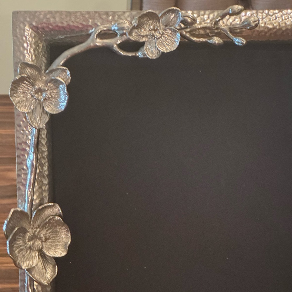 NWOT Michael Aram 8” x 10” Silver Orchid Collection Elegant &Large Picture Frame - Picture 7 of 7